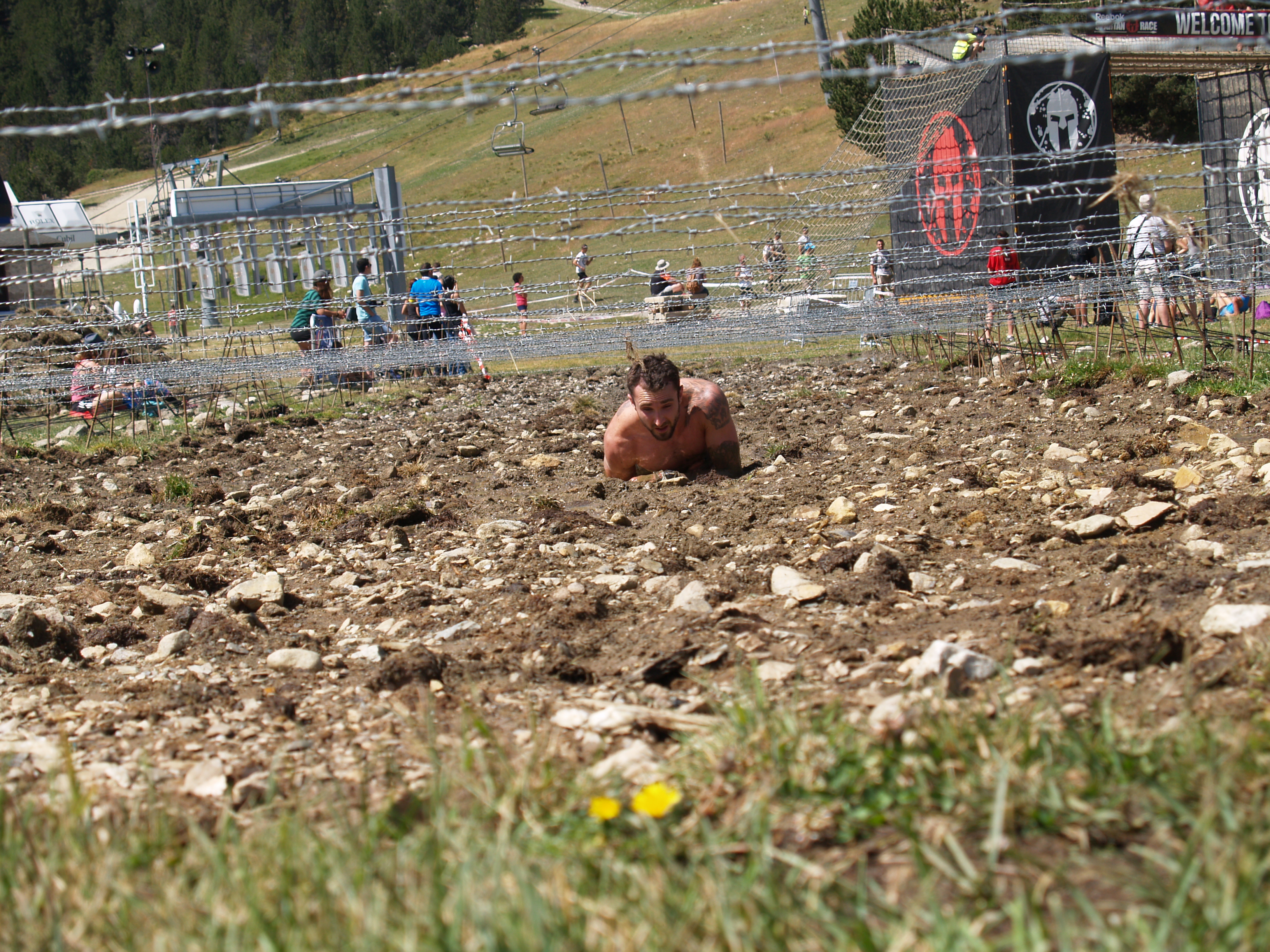 La Reebok Spartan Race omple Grau Roig 