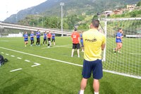 La selecció espanyola femenina d'handbol prepara els Jocs de Rio a Encamp 