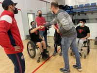 La selecció xilena d'esquí paralímpic es prepara a Encamp per als Jocs d'Hivern de Beijing 2022