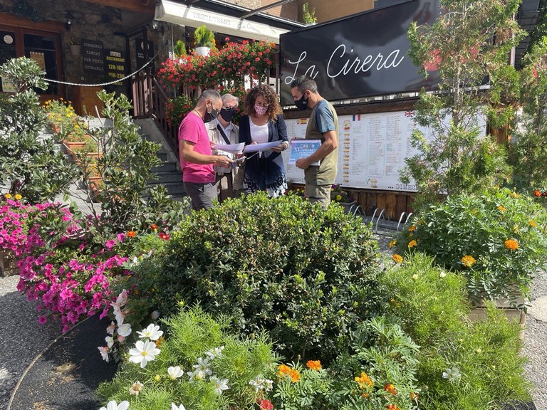 Jurat del concurs d'embelliment floral 2021