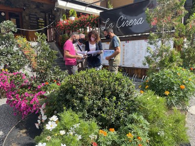 Jurat del concurs d'embelliment floral 2021.