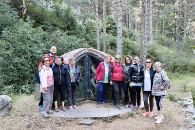 Sortida a Les Pardines i el llac d'Engolasters com a activitat del programa de lleure de la gent gran.
