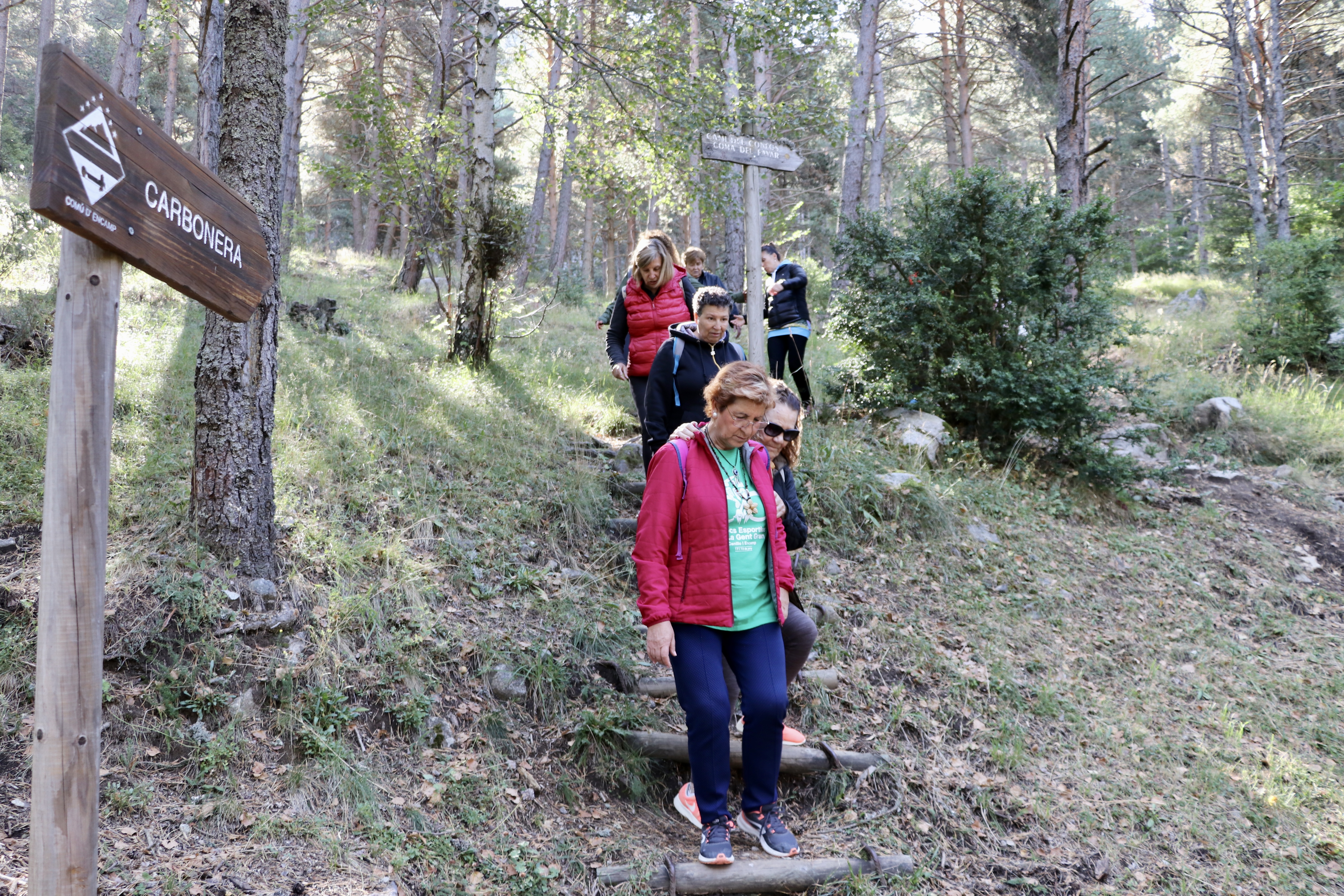 Sortida a Les Pardines i el llac d'Engolasters com a activitat del programa de lleure de la gent gran