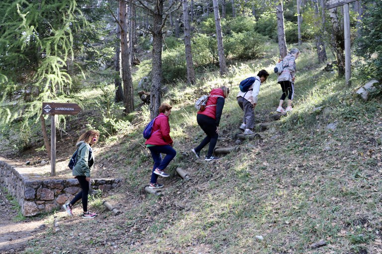 Sortida a Les Pardines i el llac d'Engolasters com a activitat del programa de lleure de la gent gran
