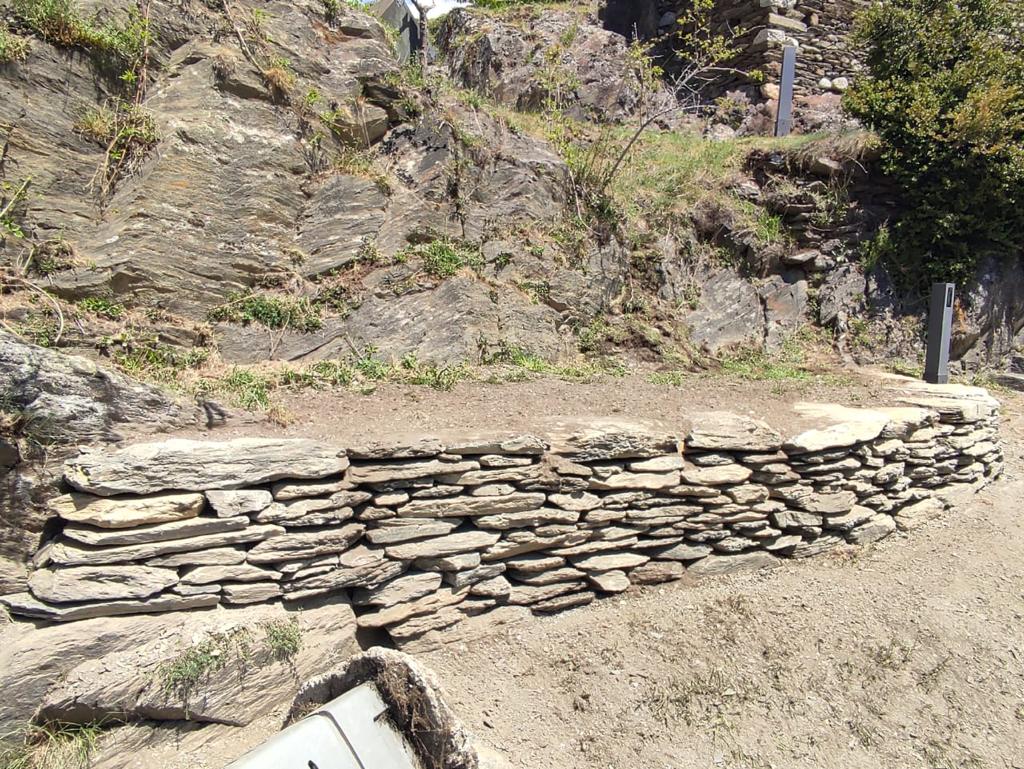 Curs de pedra seca impartit a Les Bons