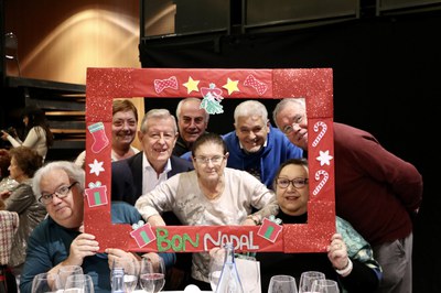 Dinar de Nadal de la gent gran a Encamp.