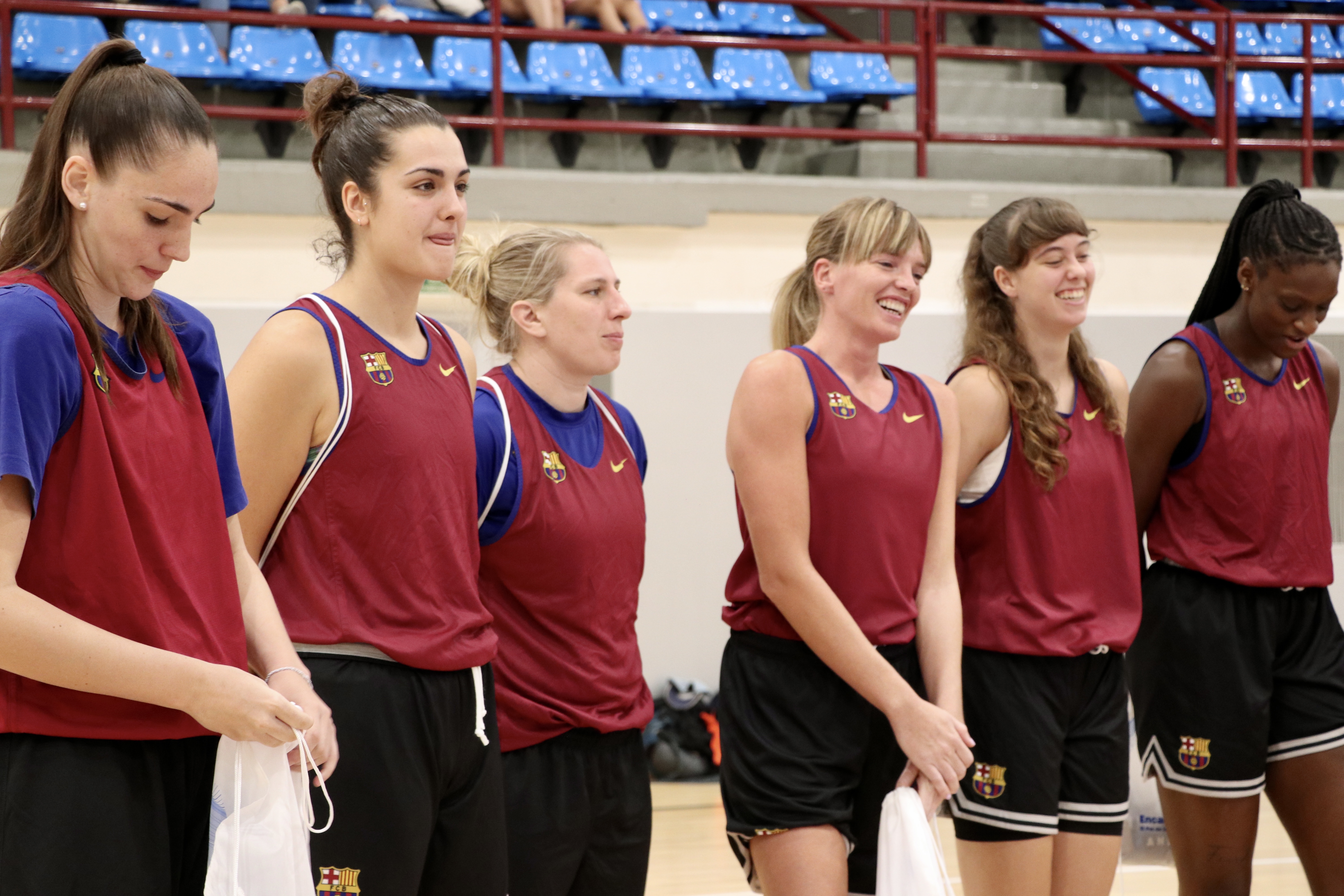Estada del Barça CBS i activitat amb els i les infants de l'Àrea de Jovent i les joves de la Federació Andorrana de Basquetbol