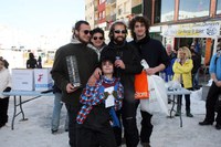 Lluís Ribalta i Andreu Elías guanyen el Concurs monumental d'escultures sobre neu amb la seva obra 'Sàtir'