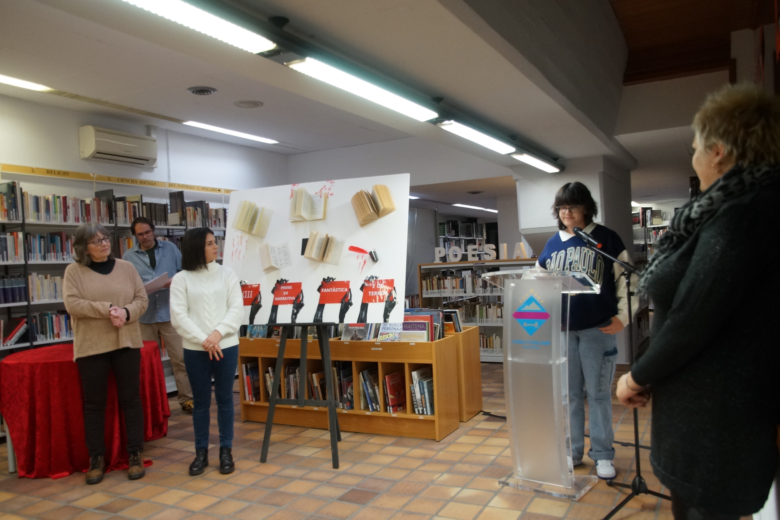 Entrega de premis del XIII Premi de Narrativa Fantàstica i de Terror d'Encamp