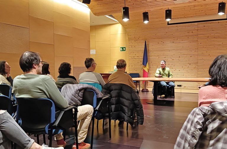 Entrevista en directe a Martí Gironell al Pas de la Casa
