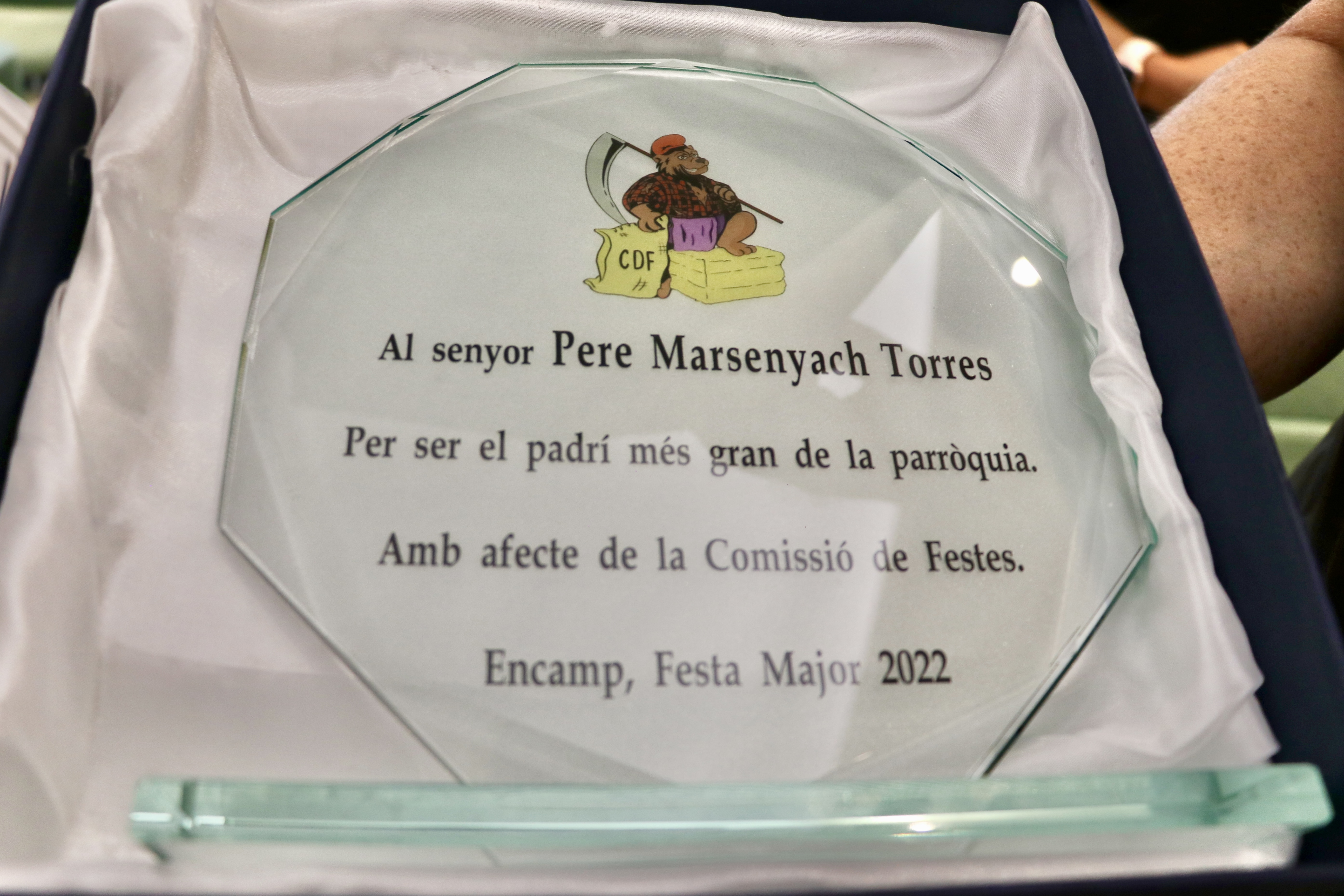 Reconeixement a la gent gran de la parròquia - Festa Major d'Encamp