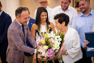 Reconeixement a la gent gran de la parròquia - Festa Major d'Encamp.
