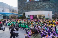 Més de 700 infants d’Encamp i del Pas de la Casa donen el tret de sortida al Carnaval amb les rues escolars