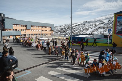 Rua de Carnaval de les escoles del Pas de la Casa @RubenCalvoperComuEncamp.