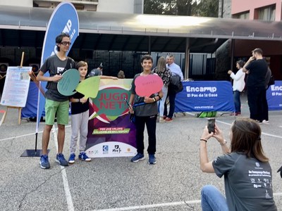 Activitat de tir amb arc a Encamp en el marc de la 3a edició de ‘Mou-te per la teva salut’.