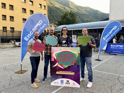 Activitat de tir amb arc a Encamp en el marc de la 3a edició de ‘Mou-te per la teva salut’.