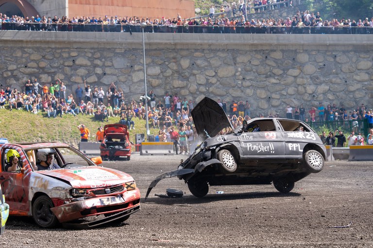 20220626 Crash Car Encamp 2022. Crèdits_RCalvo per Comú d'Encamp 