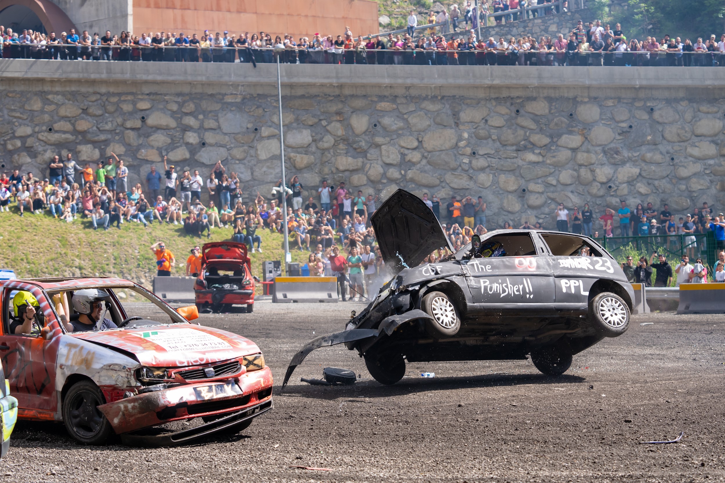 20220626 Crash Car Encamp 2022. Crèdits_RCalvo per Comú d'Encamp 