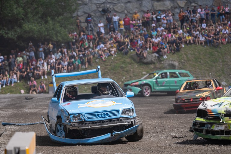 20220626 Crash Car Encamp 2022. Crèdits_RCalvo per Comú d'Encamp 