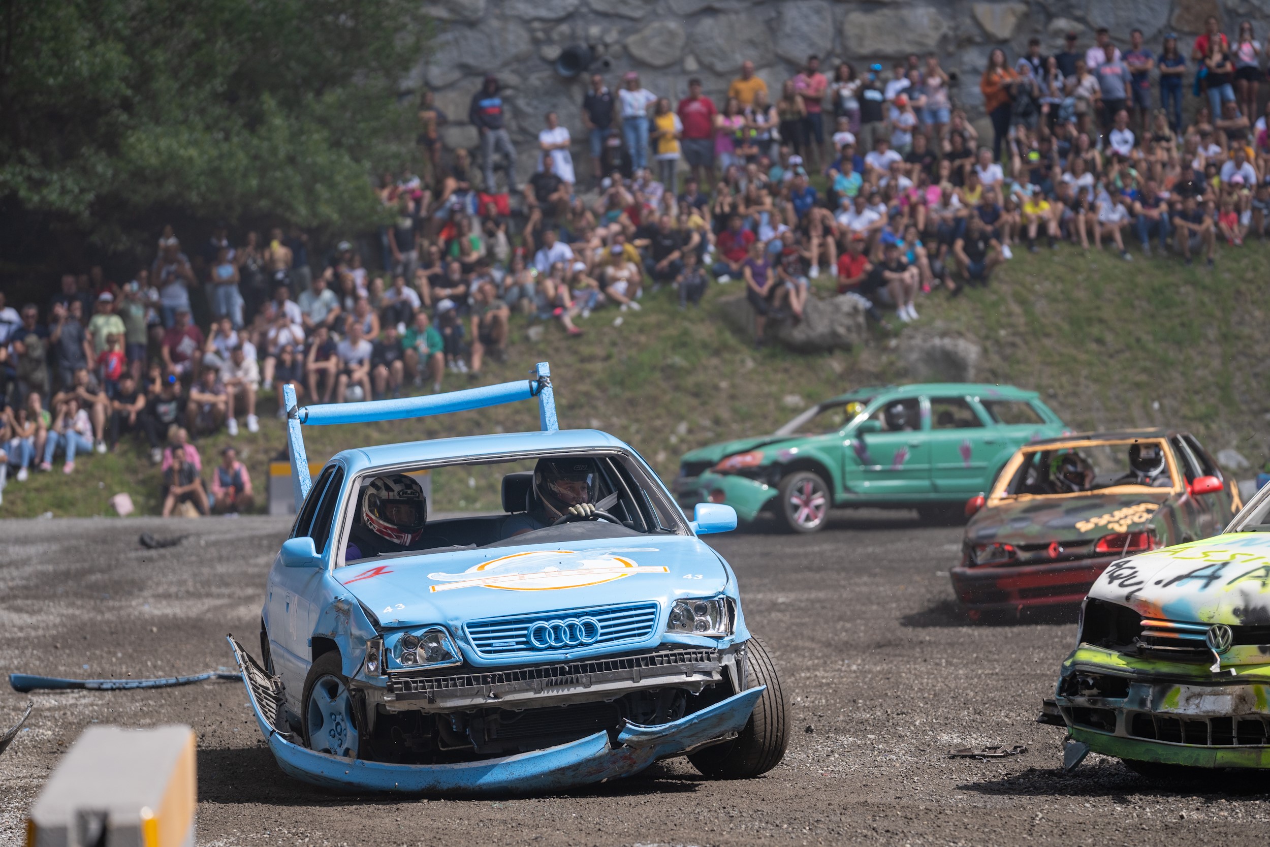 20220626 Crash Car Encamp 2022. Crèdits_RCalvo per Comú d'Encamp 
