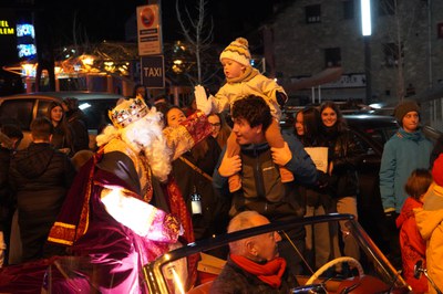 Arribada dels Reis a Encamp.