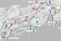 Nous recorreguts i parades de les línies nacionals d'autobús d'Encamp i el Pas de la Casa