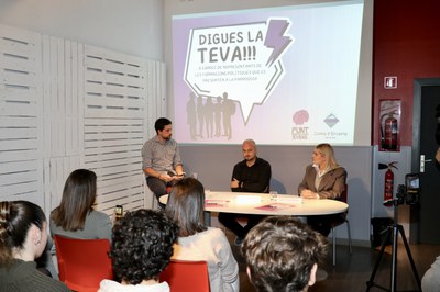 Xerrada 'Digues la teva' a Encamp.