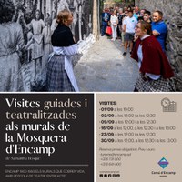 Noves sessions de les visites guiades i teatralitzades als murals de la Mosquera d’Encamp de l’1 al 30 de setembre