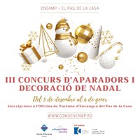 Obert el concurs d'aparadors i decoració de Nadal del Comú d'Encamp 