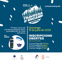 Obertes les inscripcions per a la 37a edició de la OTSO Travessa d’Encamp