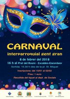Obertes les inscripcions per participar al Carnaval interparroquial de la gent gran