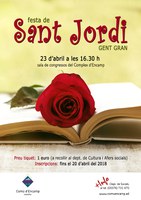 Obertes les inscripcions per participar en la festa de Sant Jordi per a la gent gran