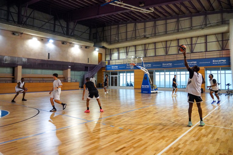 20250904 Estada del Paris Basketball al Pas de la Casa