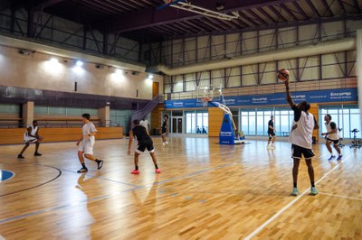 20250904 Estada del Paris Basketball al Pas de la Casa.