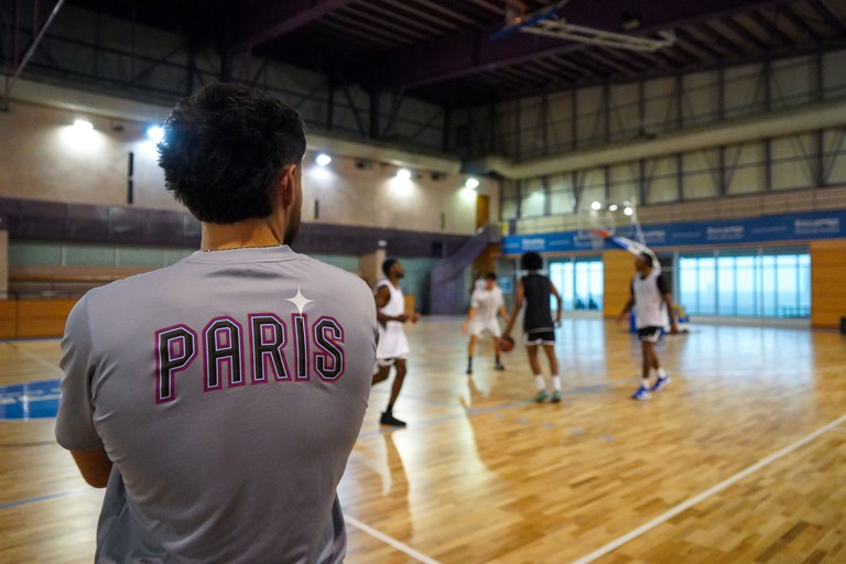 20250904 Estada del Paris Basketball al Pas de la Casa