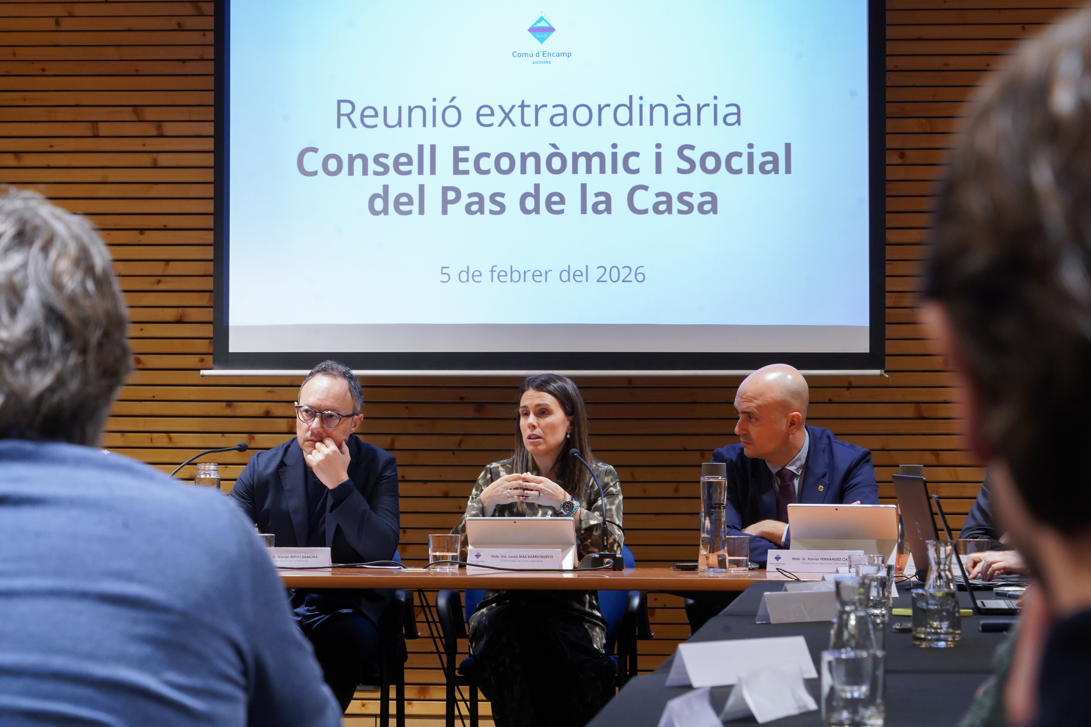 20260205 Reunió extraordinària Consell Econòmic i Social del Pas de la Casa