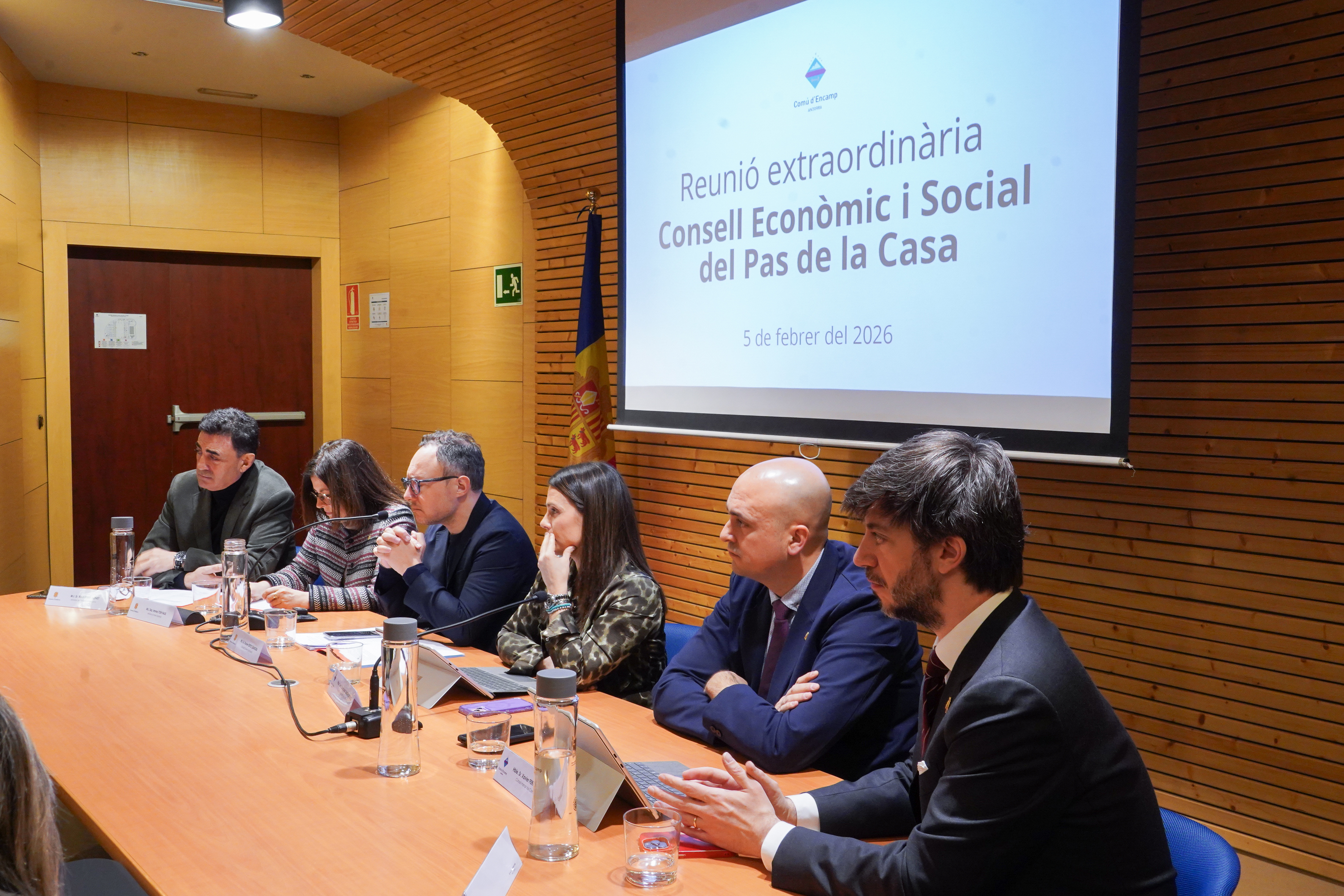 20260205 Reunió extraordinària Consell Econòmic i Social del Pas de la Casa