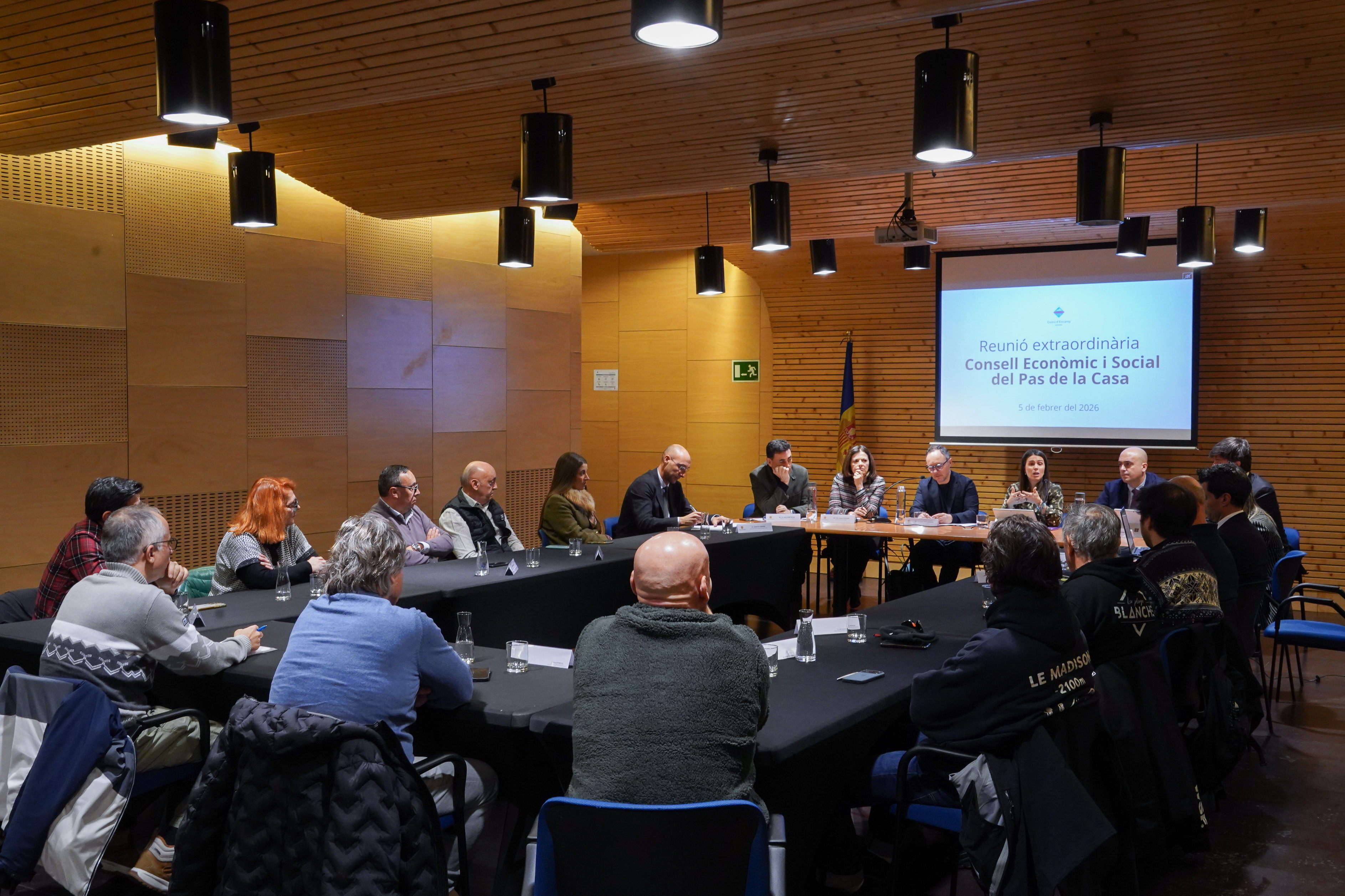 20260205 Reunió extraordinària Consell Econòmic i Social del Pas de la Casa
