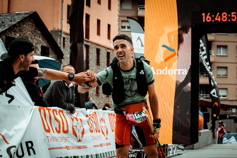El segon classificat de la 110K de la 40a OTSO Travessa d'Encamp -  @MBlanch per Travessa d'Encamp