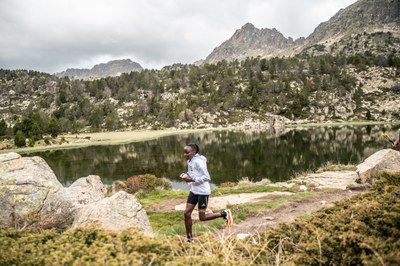 La segona classificada de la 42K de la 40a OTSO Travessa d'Encamp - @RSalanova per Travessa d'Encamp.
