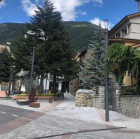 Peatonalització d’un tram del carrer major davant de l'església de Sant Miquel 