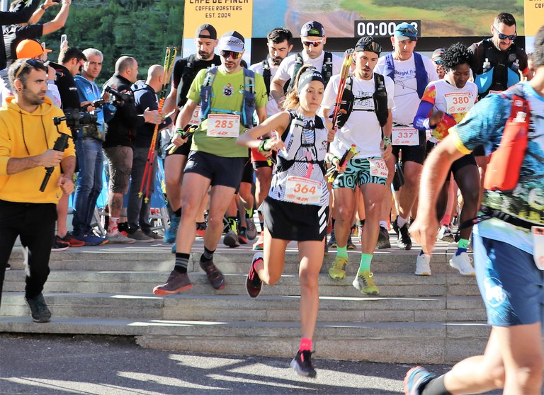 Sortida de lacursa 42k de la 39a OTSO Travessa d'Encamp