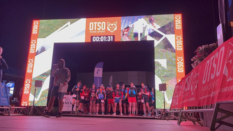Sortida de lacursa 74k de la 39a OTSO Travessa d'Encamp