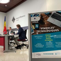 El Comú d'Encamp presenta les "píndoles tecnològiques", sessions virtuals i gratuïtes per a empreses i comerços, per millorar-ne la competitivitat