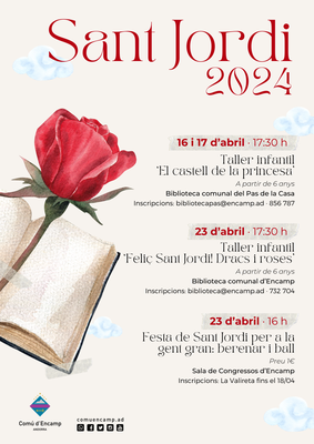 Cartell Sant Jordi 2024