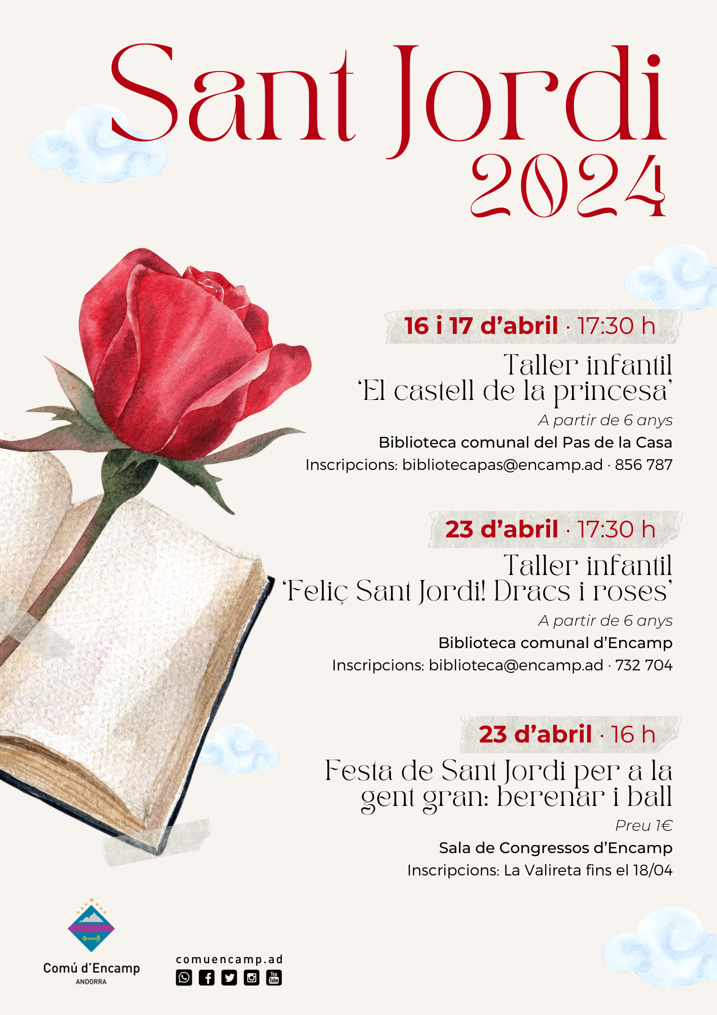 Cartell Sant Jordi 2024