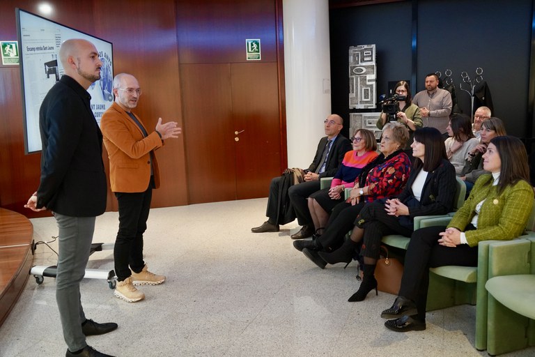20241216 Presentació actes i reportatge 25 anys Sant Jaume dels Cortals 