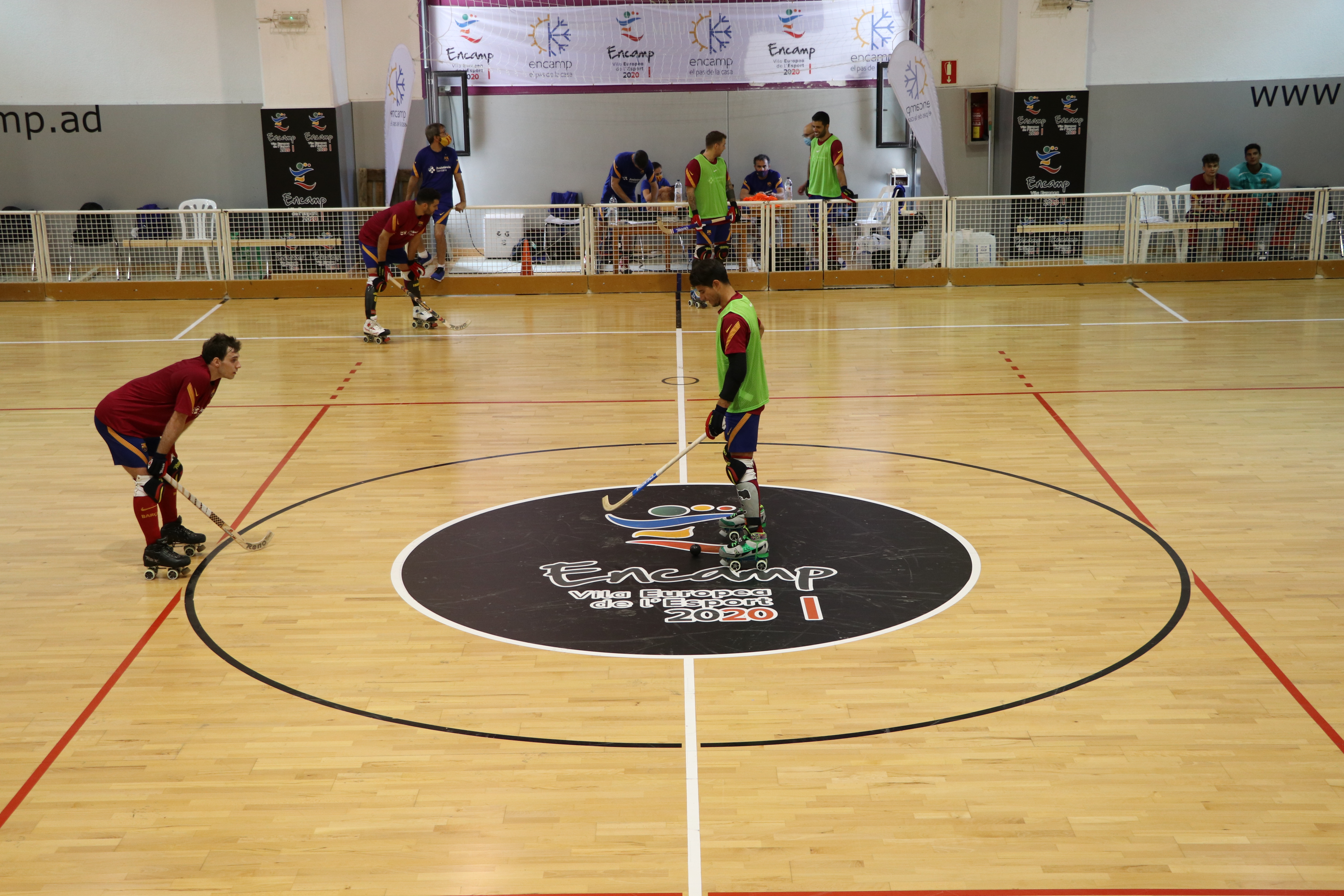 Pretemporada del Barça d'hoquei a Encamp