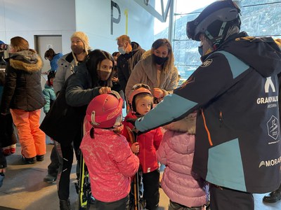 Primer dia de l'Escola de Neu del 2022.