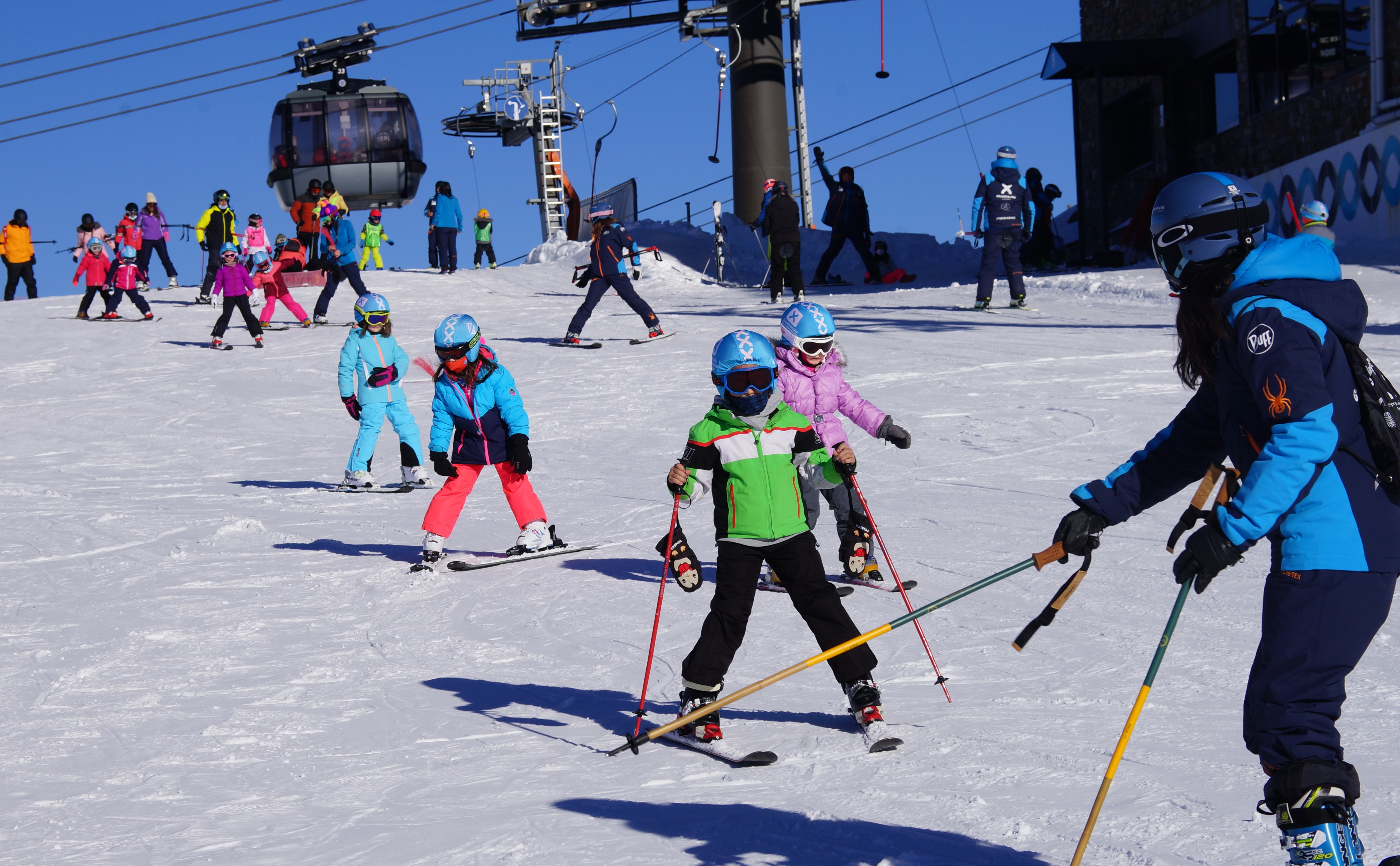 Primer dia de l'Escola de Neu del 2022